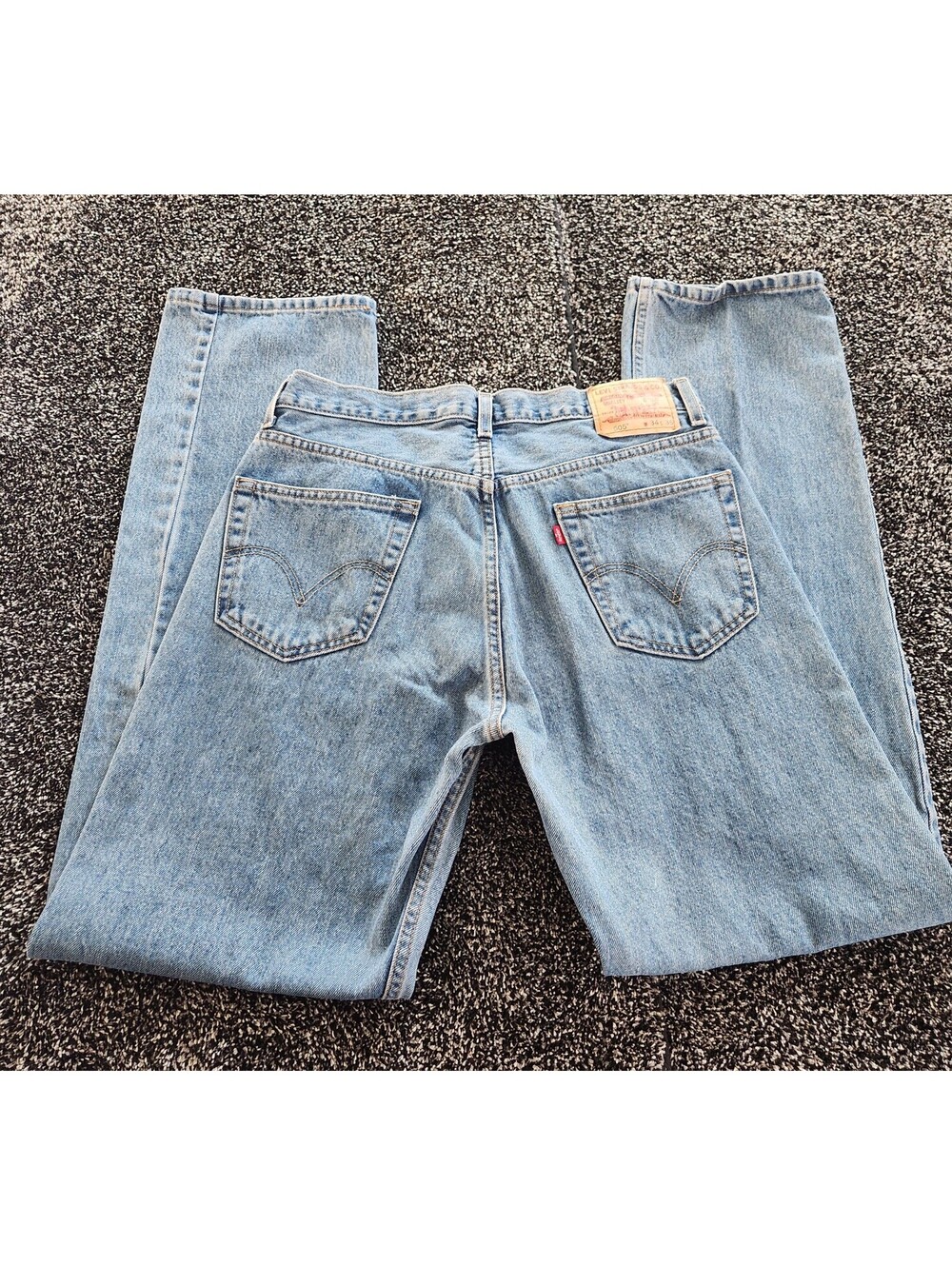 Vintage Levis Jeans Men 34x36 Blue 505 Regular Fit Straight Leg Denim Y2K Cotton